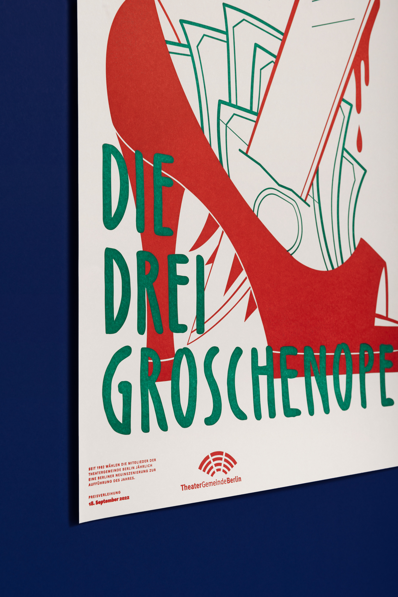 tæt Kompleks vedholdende Plakat „Die Dreigroschenoper“ - BÖLLING